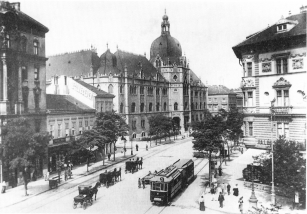 Az Iparm�v�szeti M�zeum az �ll�i �ton 1910 k�r�l, Budapesti T�rt�neti M�zeum Kiscelli M�zeuma
