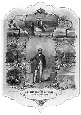Sz�chenyi-eml�klap, 1860