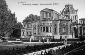 Margitszigeti f�rd� 1909 k�r�l, k�peslap