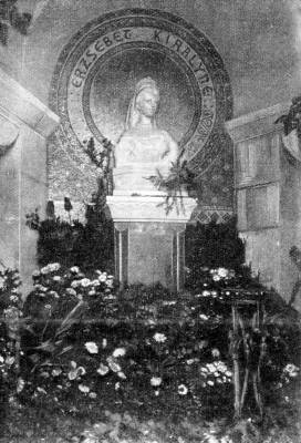 Str�bl Alajos Erzs�bet-szobra a J�nos-hegyi Erzs�bet-kil�t�ban, Vas�rnapi Ujs�g, 1910. szeptember 18.