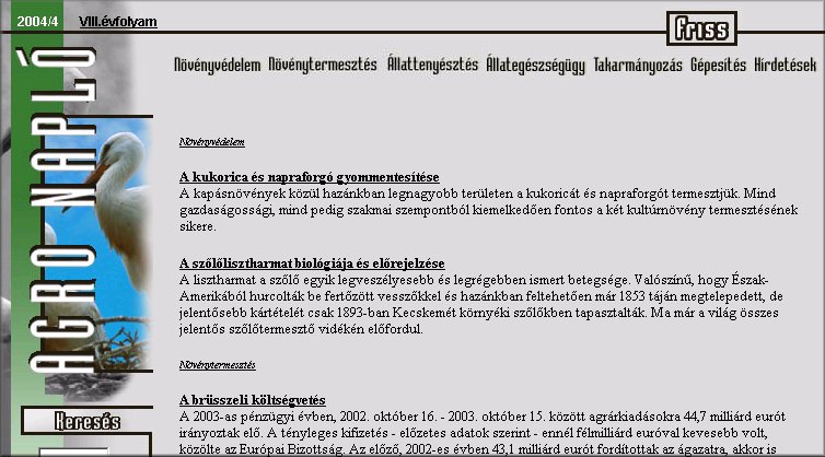 Agro Napl� 2004.04.30.
