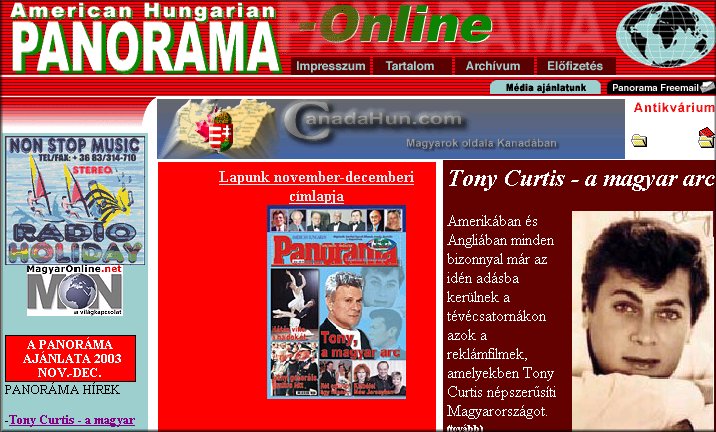 Panorama Online 2004.05.03