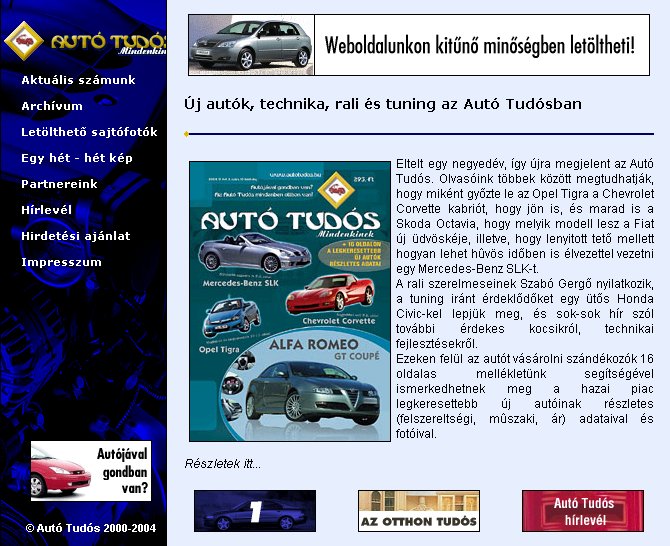 Aut� Tud�s Online 2004.05.13.