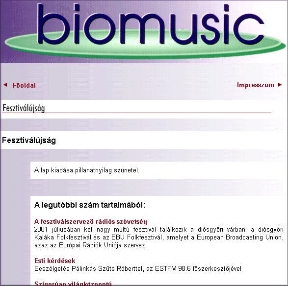 Biomusic Fesztiv�l�js�g 2004.06.07.