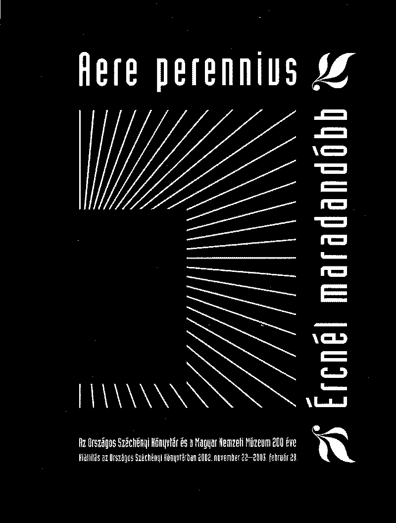 Aere perennius