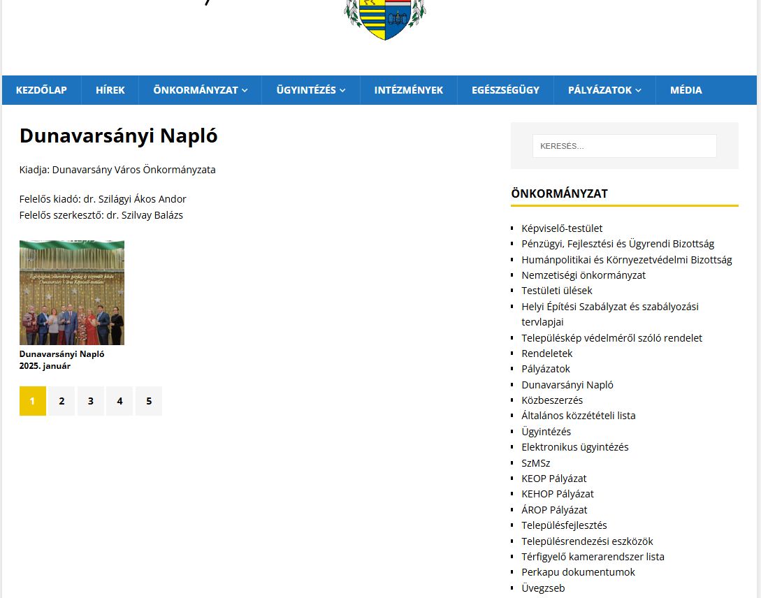 Duna�jv�ros Online 2004.07.09.