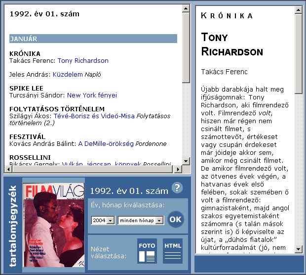 Filmvil�g 2004.11.03.
