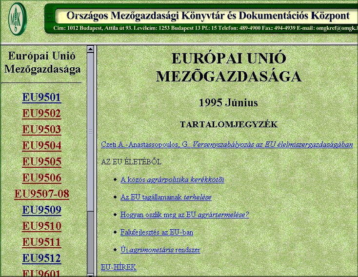 Eur�pai Uni� Mez�gazdas�ga 2004.09.03.