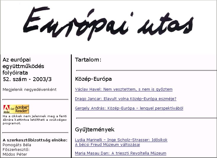 Eur�pai Utas 2004.09.03.
