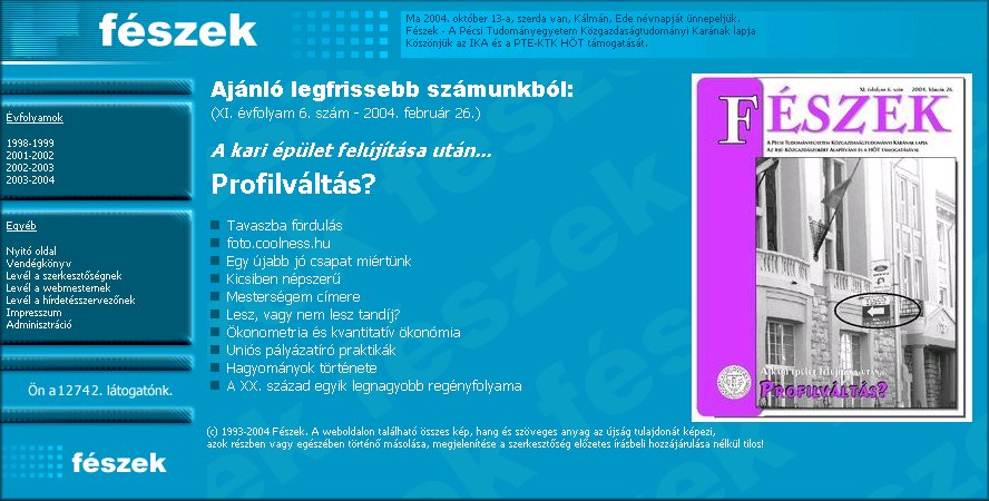 F�szek 2004.10.13.