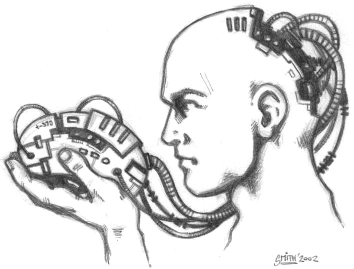Jos� Alexander Nogueira: A k�s�rlet -- Grafika &copy; Kov�cs P�ter (Smith)