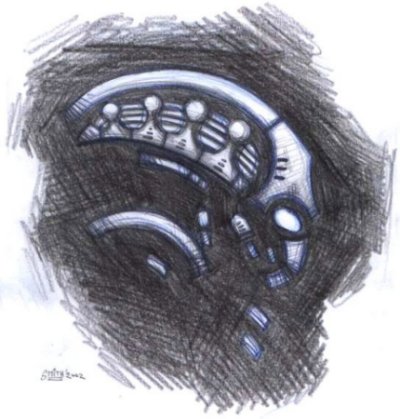 Jos� Alexander Nogueira: A kiv�lasztott -- Grafika &copy; Kov�cs P�ter (Smith)