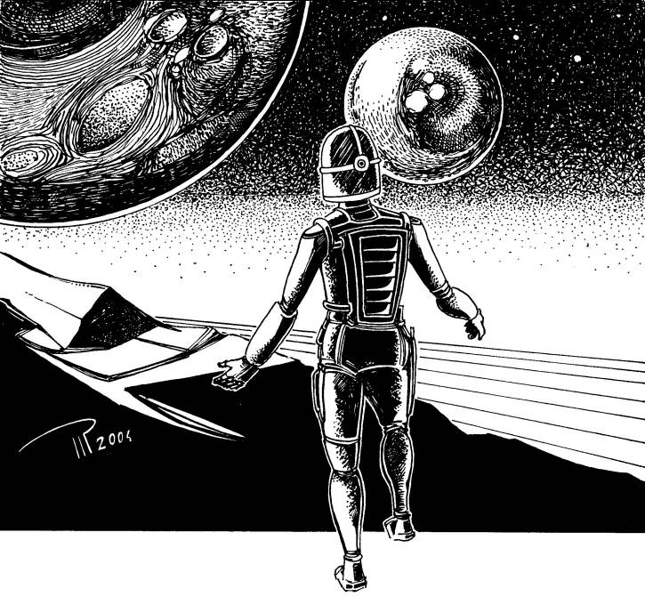 Peter Sanawad (Bihari P�ter): �rny�k - illusztr�ci� - Grafika &copy; Pilcz Roland