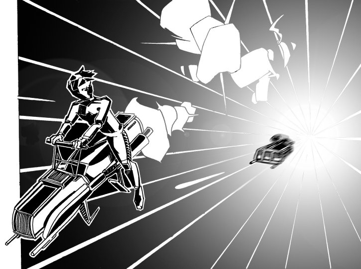 Bolyki Tam�s: Embervad�szat - illusztr�ci� - Grafika &copy; Pilcz Roland