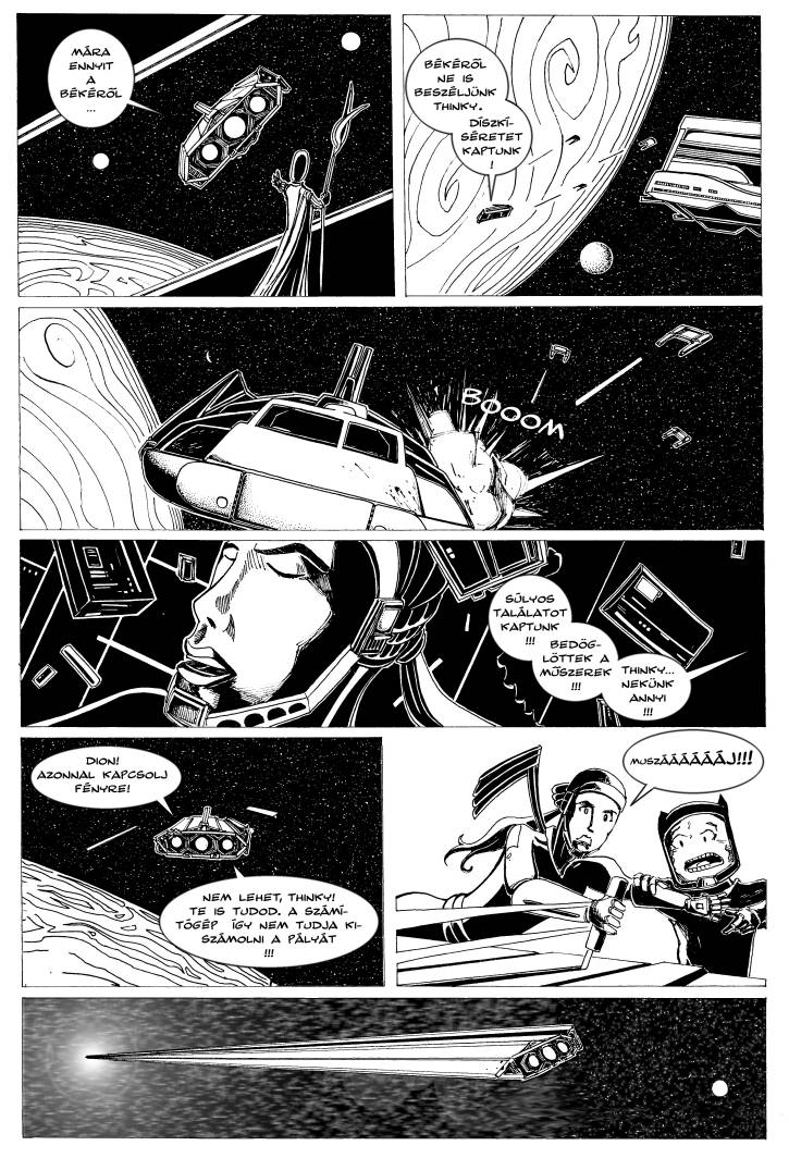Angyali b�ke - �rta �s rajzolta Pilcz Roland - �j Galaxis 5. sz�m