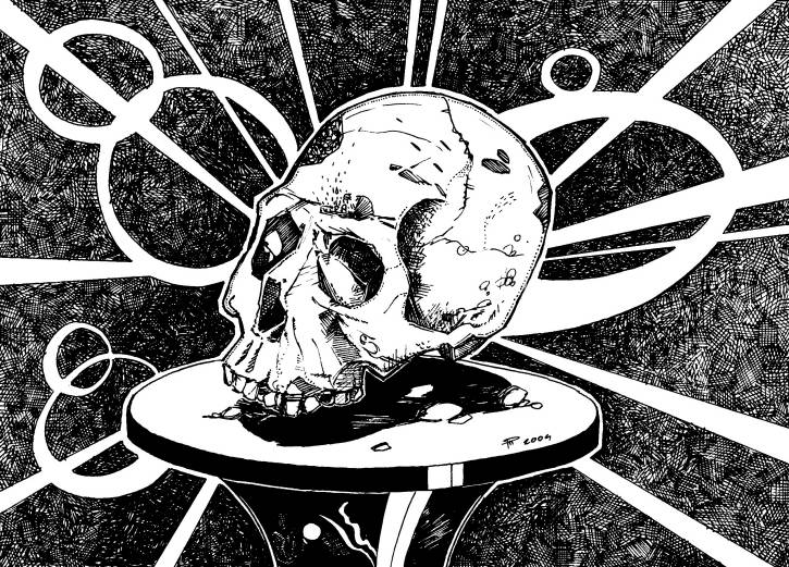 Carl Thomas (Tam�s K�roly): A lelet - illusztr�ci� - Grafika &copy; Pilcz Roland