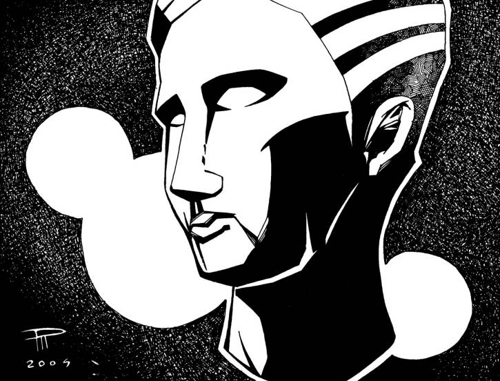 Mez� Ferenc: Holnap v�ge a vil�gnak - illusztr�ci� - Grafika &copy; Pilcz Roland