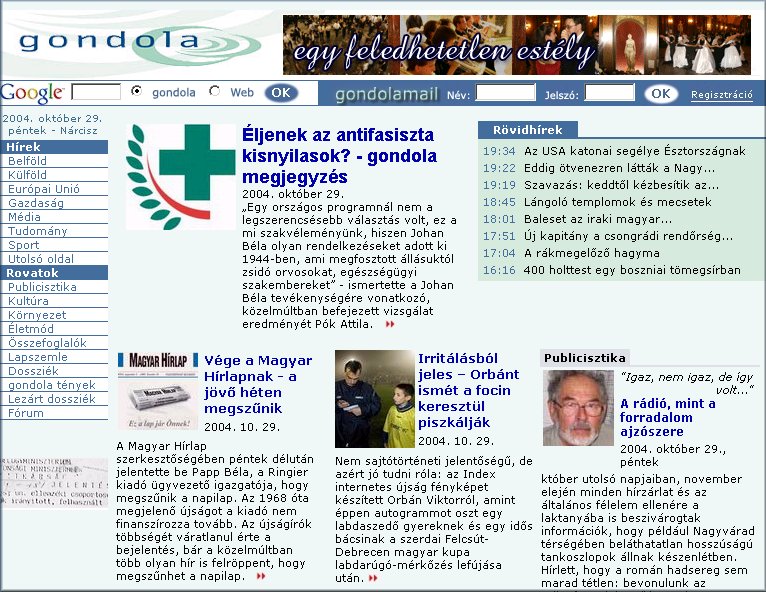 Gondola 2004.10.29.