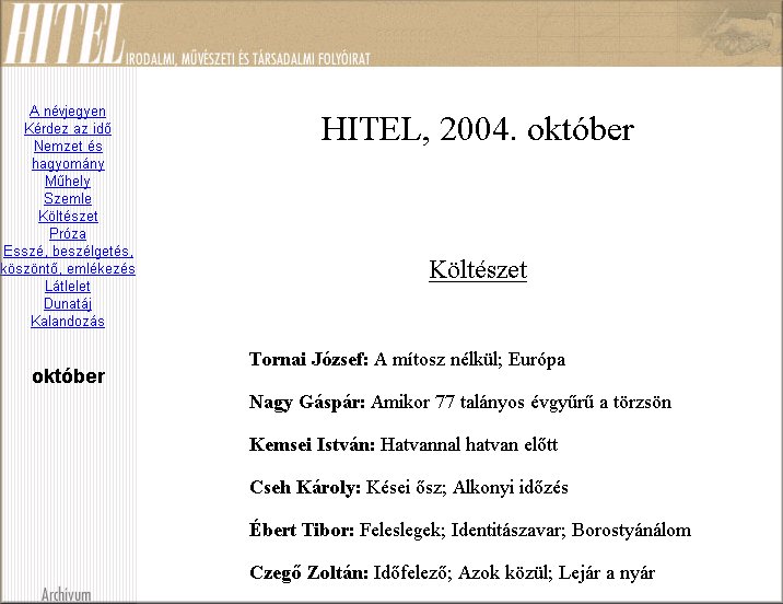Hitel 2004.11.09.