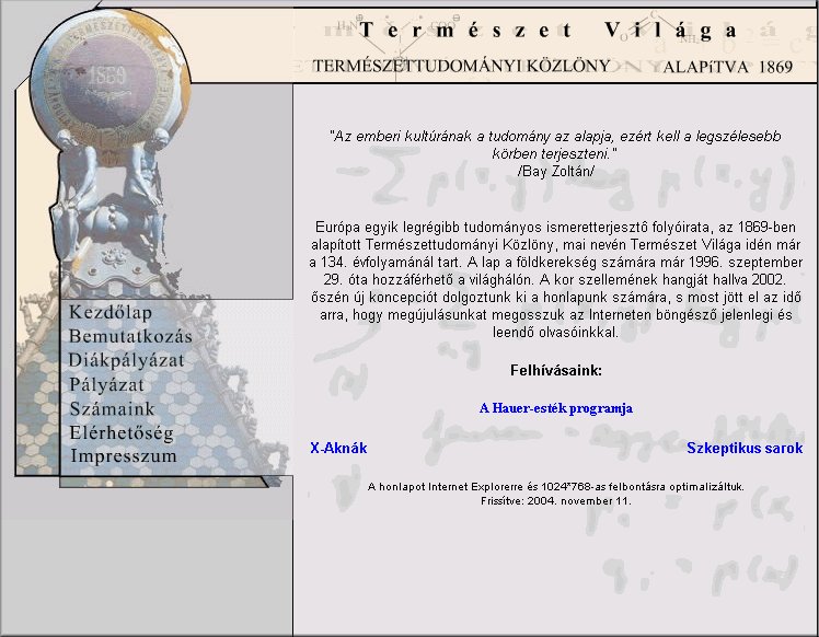 Term�szet Vil�ga 2004.12.04.