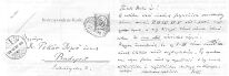 Az 1906. július 21-én kelt levelezőlap