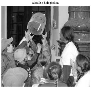 Elsz�llt a h�l�gballon