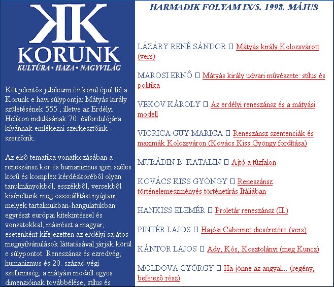 Korunk 2005.01.21.