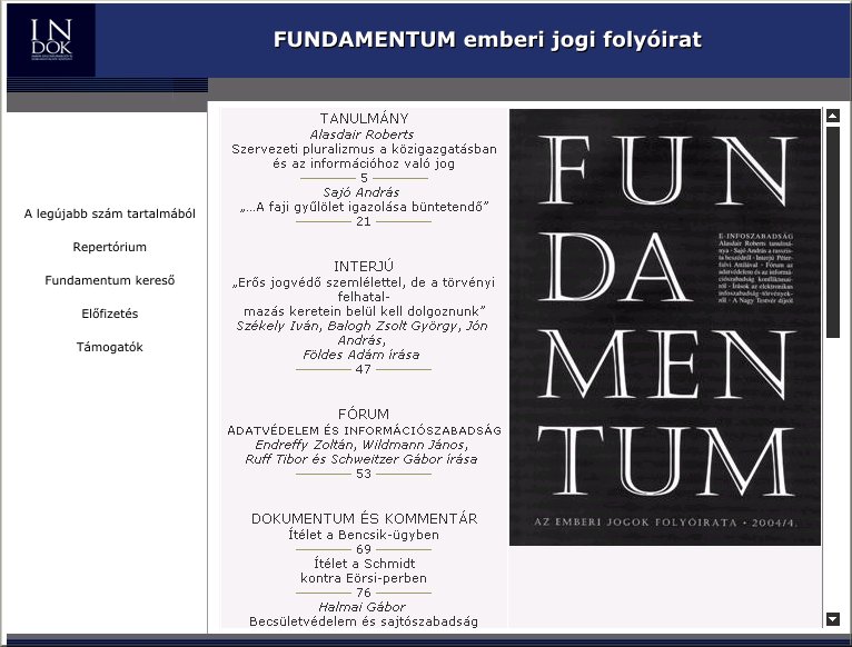 Fundamentum 2005.02.04.