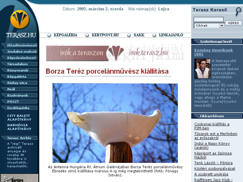 Terasz.hu 2005.03.02.