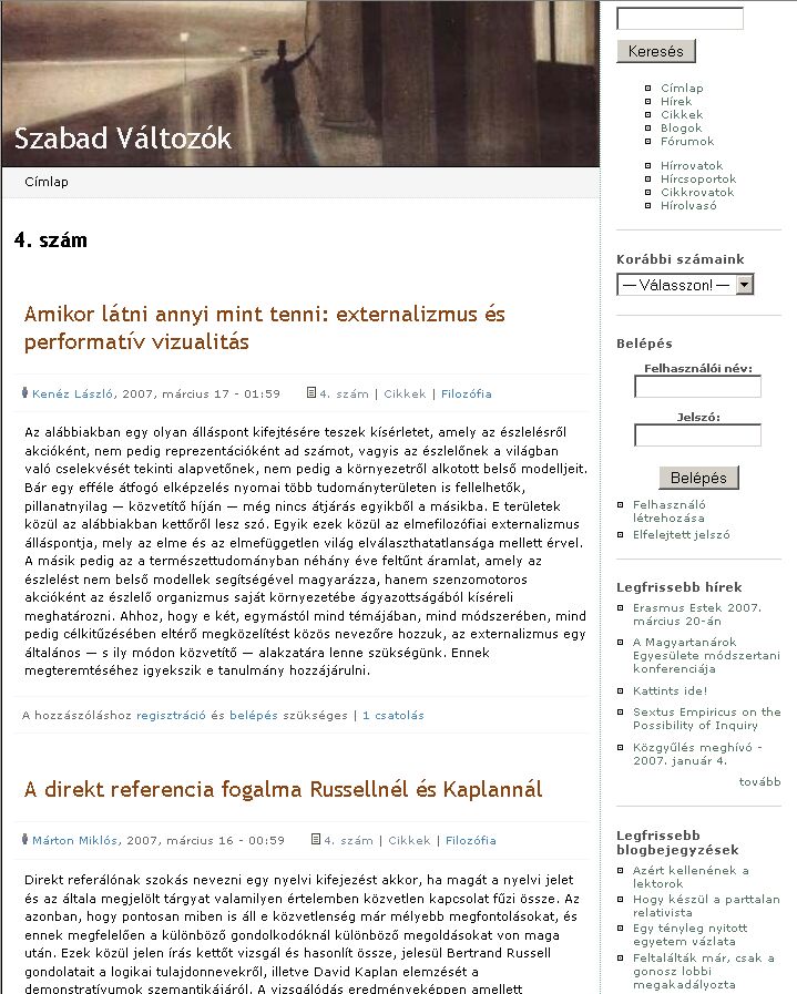 Szabad V�ltoz�k 2007.04.01.