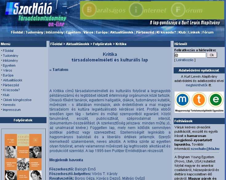 Kritika 2005.03.16.