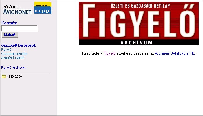 Figyel� Arch�vum 2005.03.22.