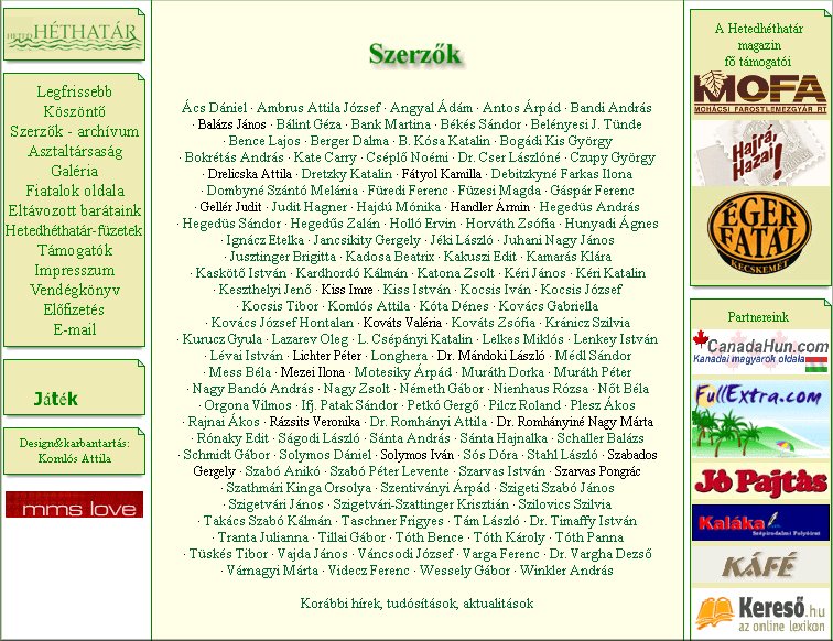Hetedh�that�r 2005.04.12.