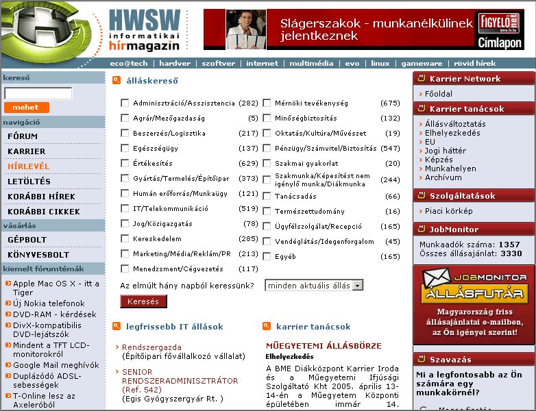 HWSW Informatikai H�rmagazin 2005.05.05.