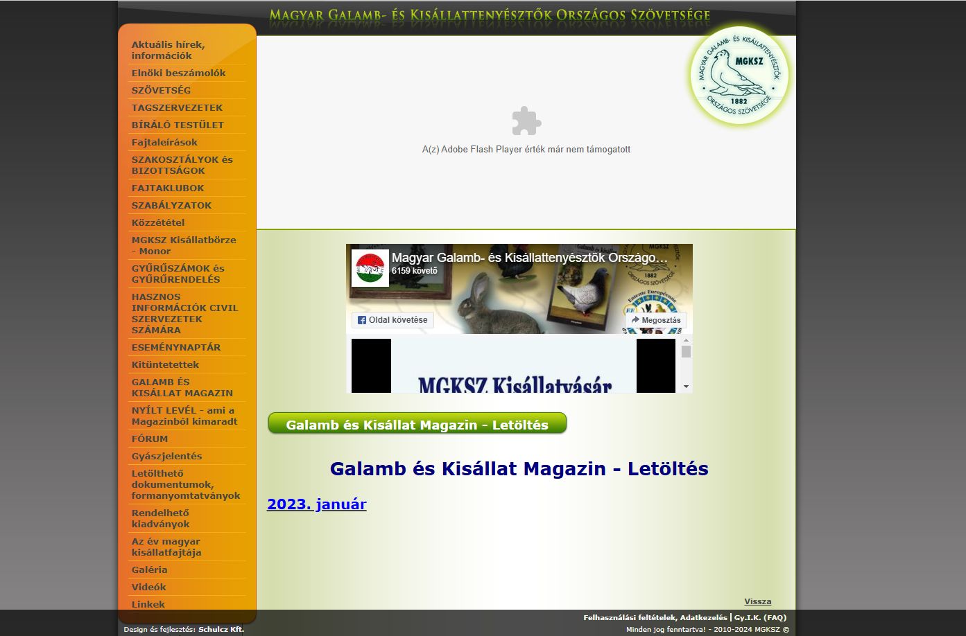 Galamb �s kis�llat magazin 2024.11.07.