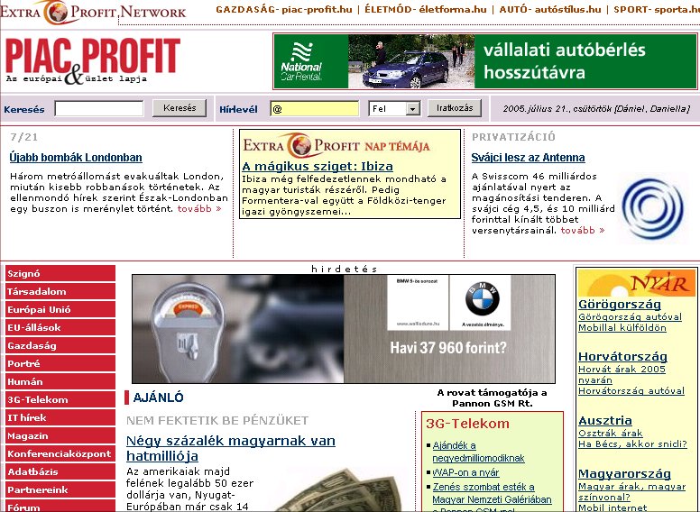 Piac & Profit 2005.07.21.