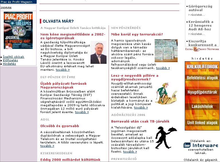 Piac & Profit 2005.07.21.