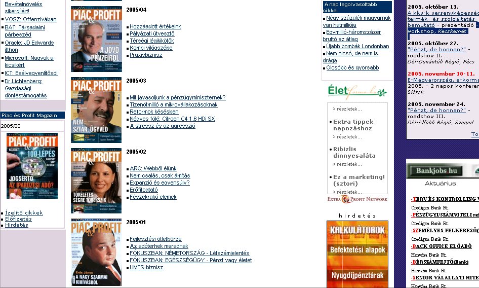 Piac & Profit 2005.07.21.
