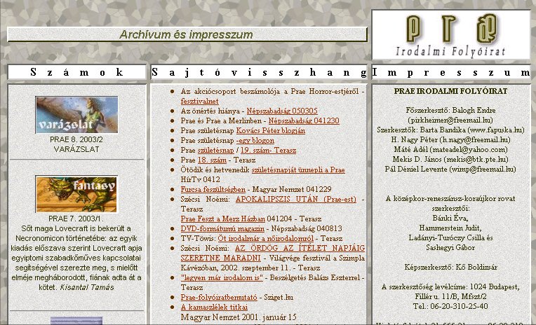 PRAE 2005.08.01.