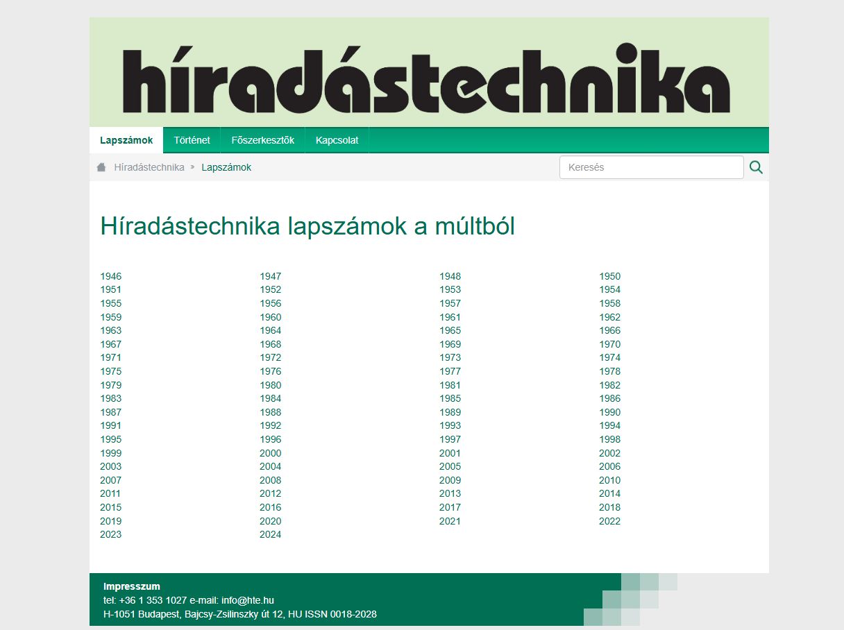 H�rad�stechnika  2024.11.11.