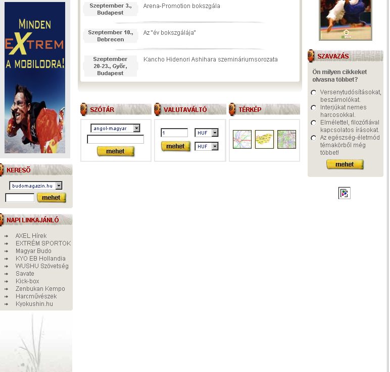 Budo Magazin, 2005-08-31
