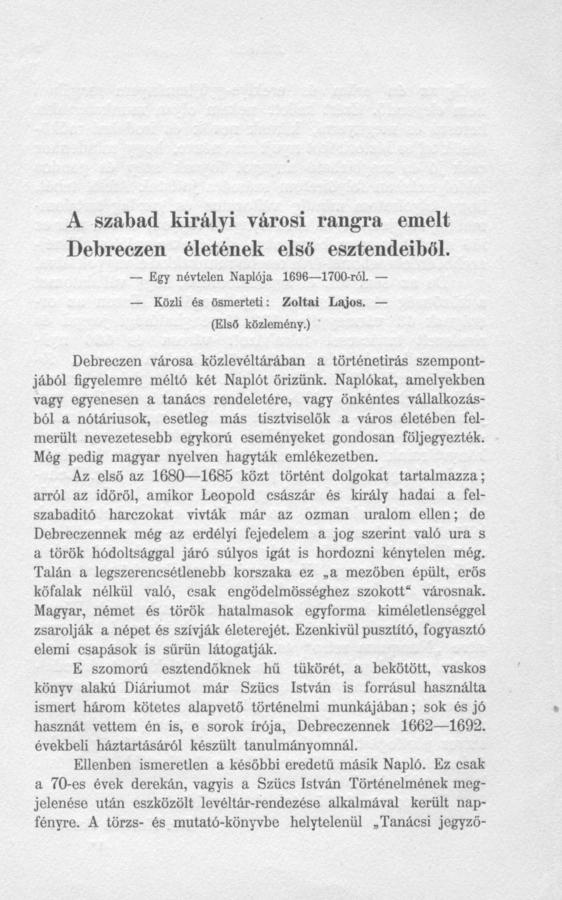 R�gi Okiratok �s Levelek T�ra 2005.09.09.