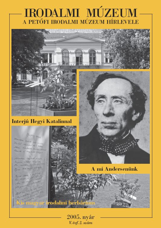 Irodalmi M�zeum, 2005-10-10