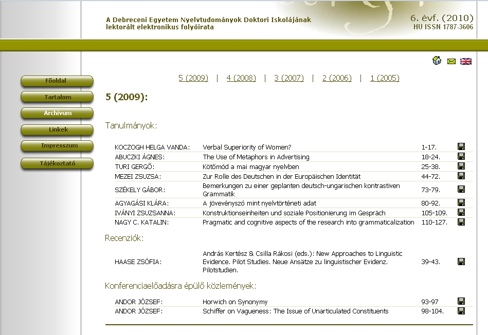 Argumentum 2010.08.18.