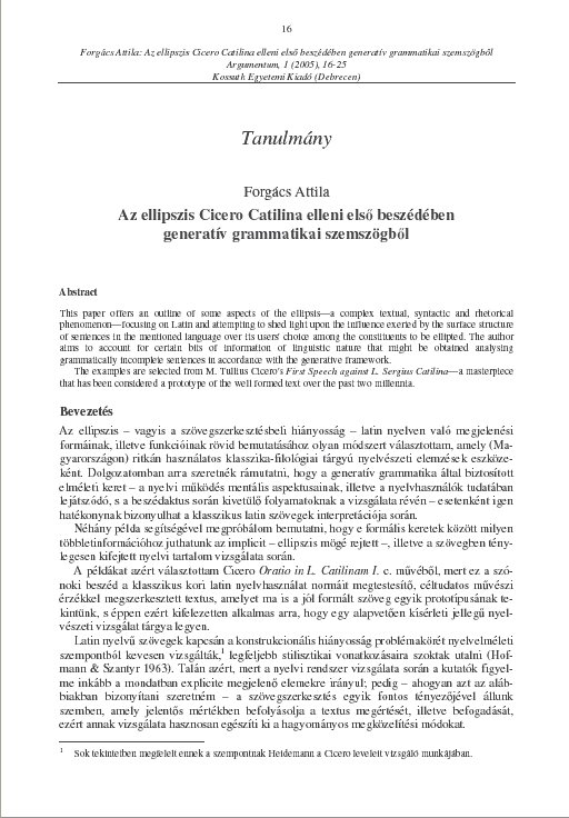 Argumentum 2005.10.21.