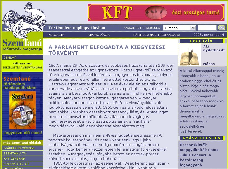 Szemtan� 2005.11.04.