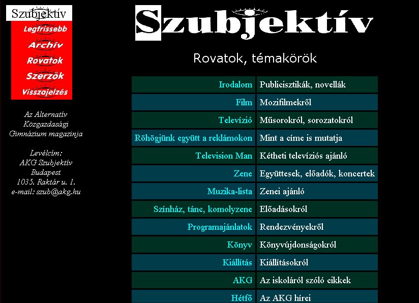 Szubjekt�v 2005.11.16.