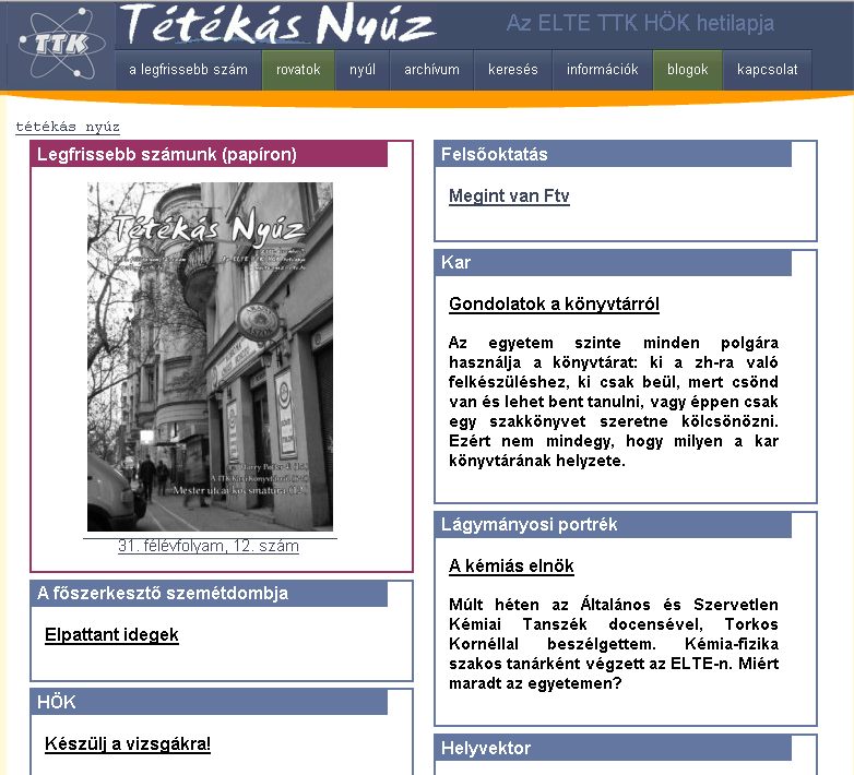 T�t�k�s Ny�z, 2005-12-13