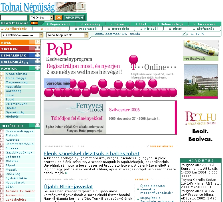 Tolnai N�p�js�g Online, 2005-12-14