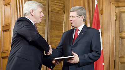 John Manley és Stephen Harper